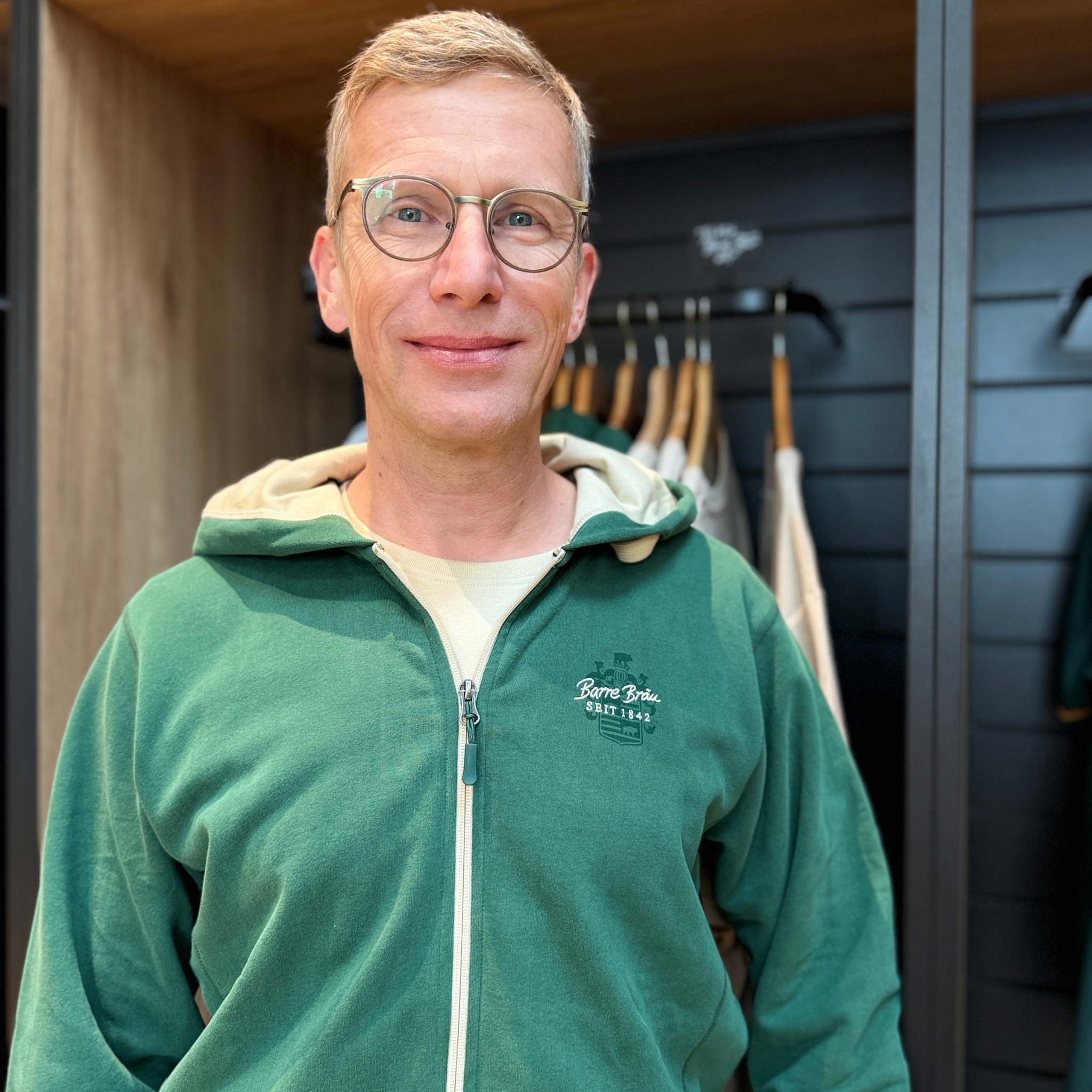 Sweat-Jacke Barre Bräu