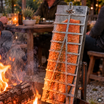 Flammlachsblech