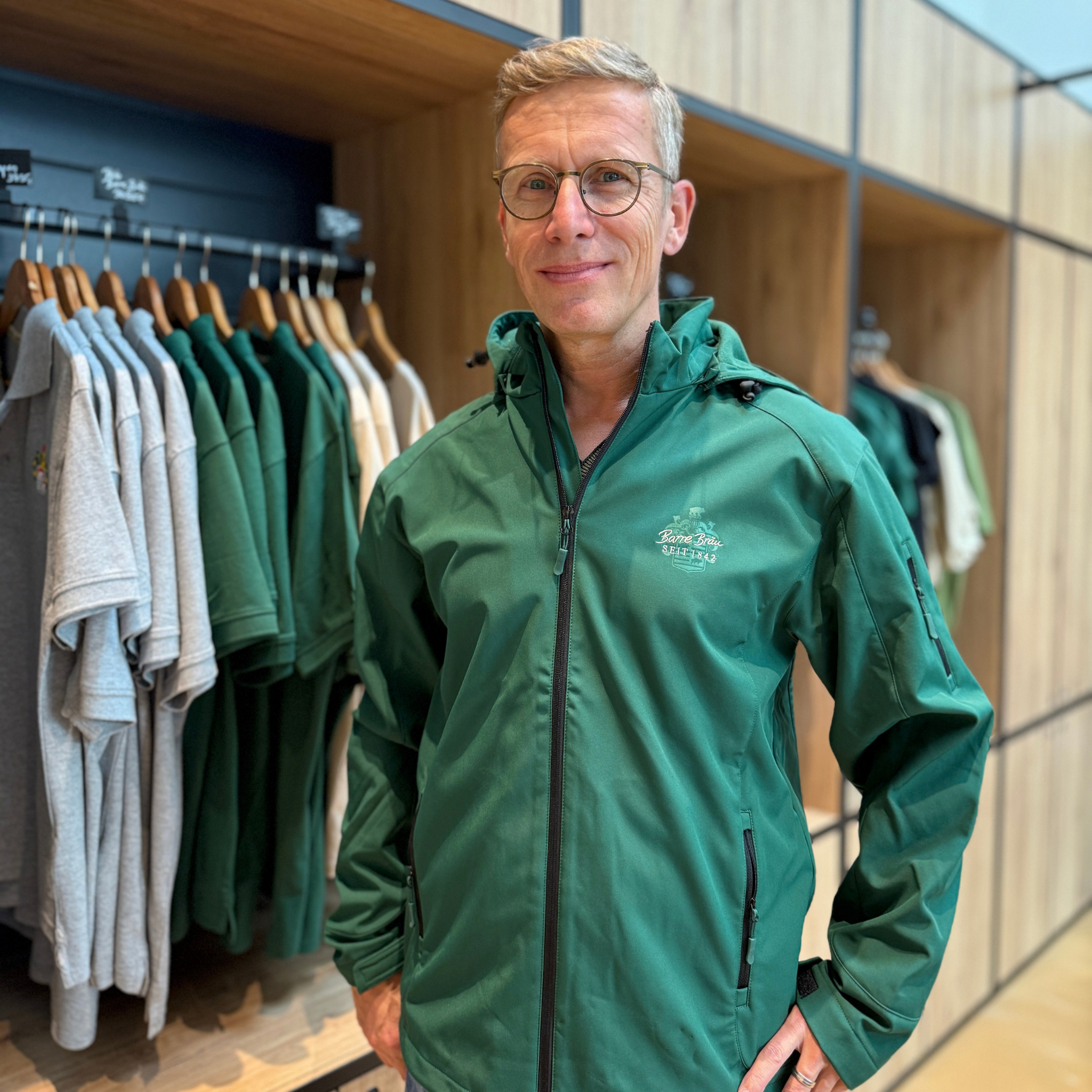 Softshell-Jacke Barre Bräu