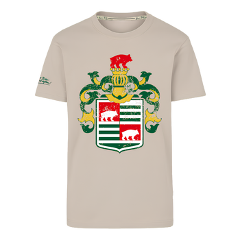 T-Shirt Wappen beige