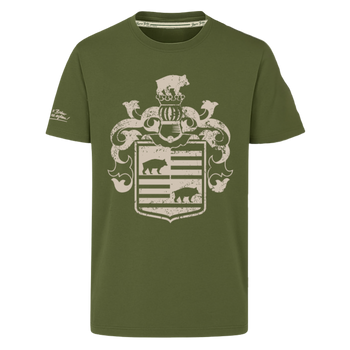 T-Shirt Wappen olive
