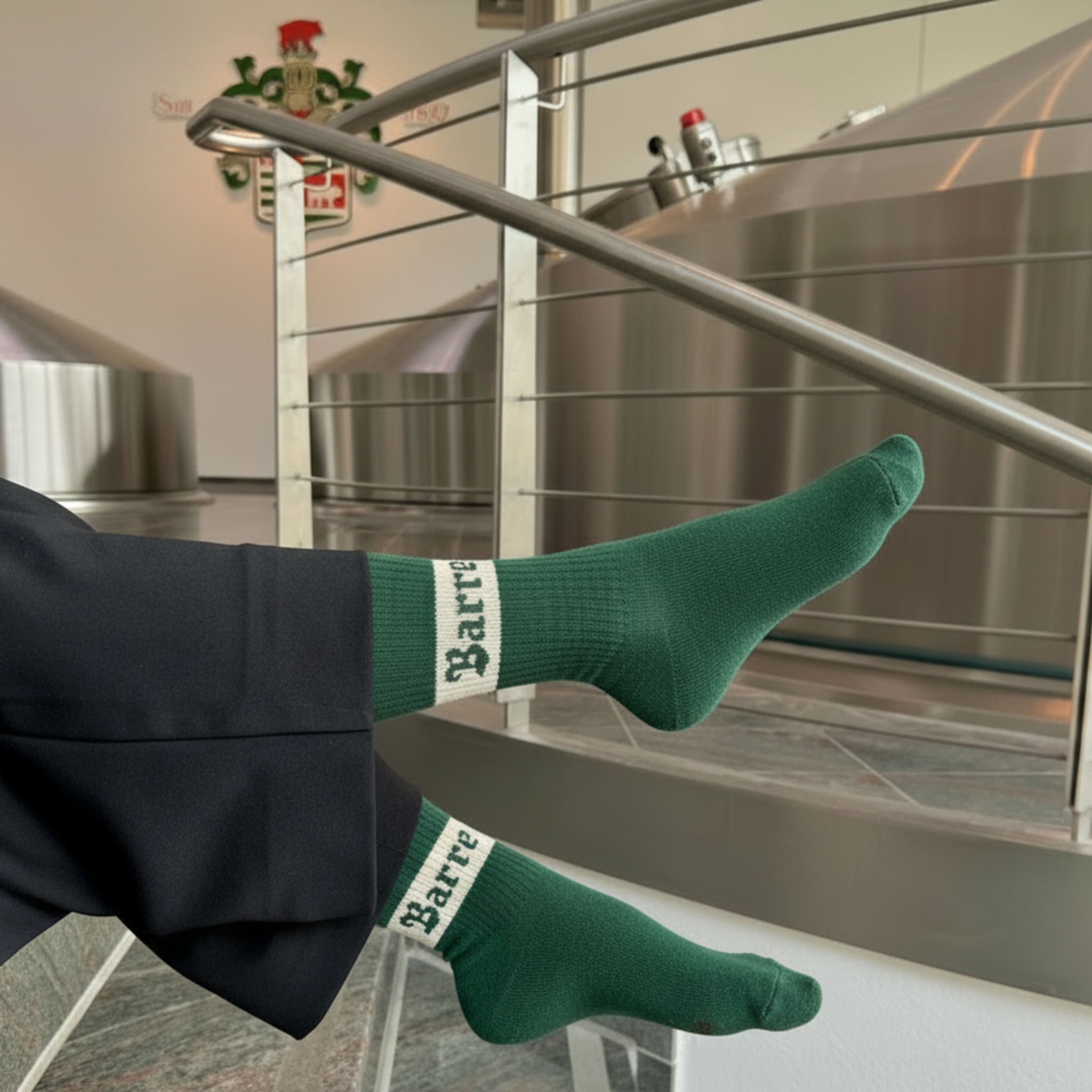 Tennissocken grün